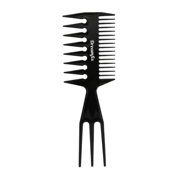 Dreamfix 3-in-1 Doppelkamm – Schwarz