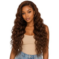 Dream Hair H&S Weaving DEEP Wave Echthaar & Premium-Synthetikhaar