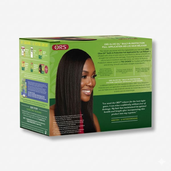 Organic Root Stimulator Olivenöl No-Lye Relaxer