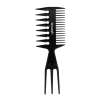 Dreamfix 3-in-1 Doppelkamm – Schwarz